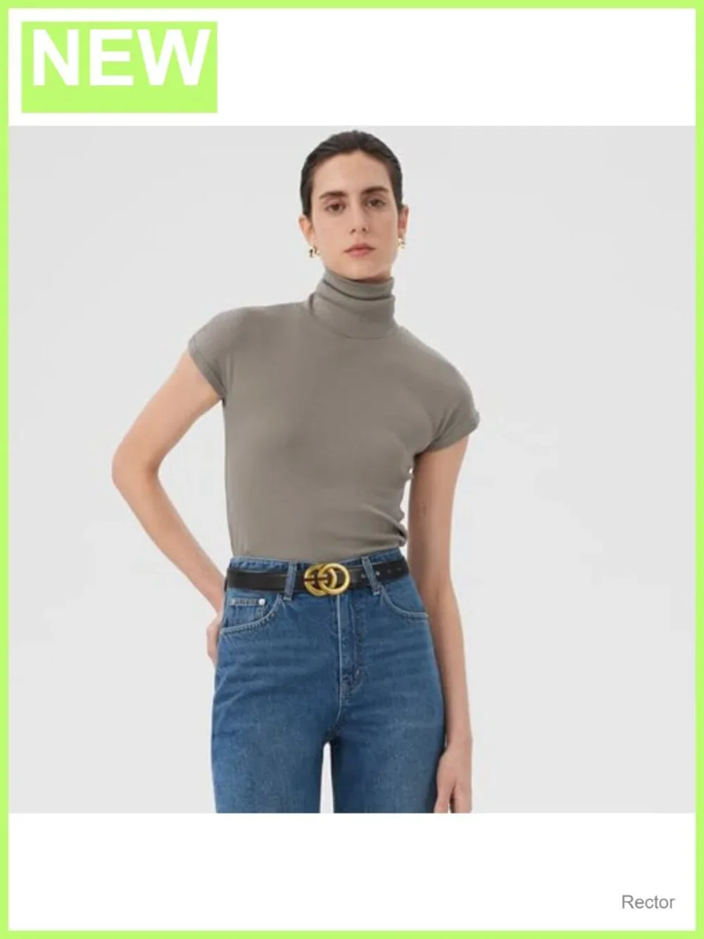 Women's Leather Belt with Buckle for Dresses Jeans Coats